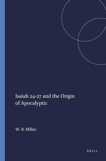 Cover of Isaiah 24-27 and the Origin of Apocalyptic
