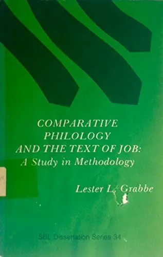 Cover of Comparative Philology and the Text of Job
