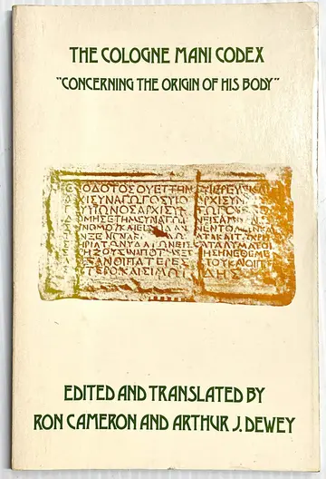 Cover of Cologne Mani Codex