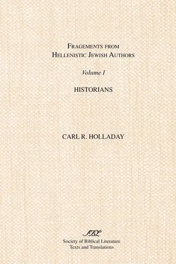 Cover of Historians (v. 1)