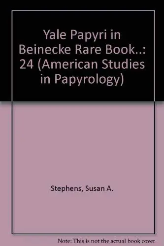 Cover of Yale Papyri in the Beinecke Rare Book and Manuscript Library II
