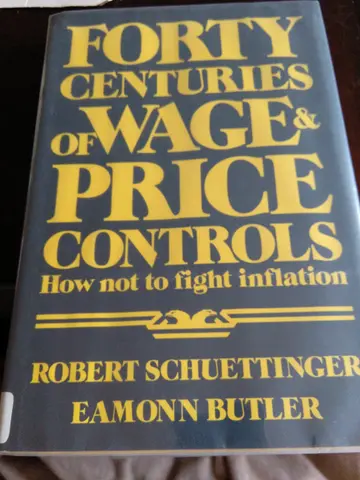 Cover of Forty Centuries of Wage and Price Controls