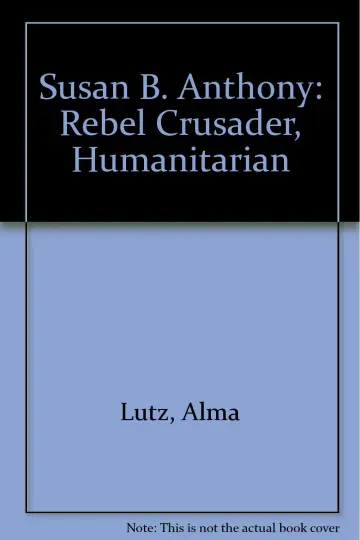 Cover of Susan B. Anthony