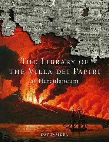 Cover of Library of Villa Dei Papiri at Herculaneum (Getty Publications - (Yale))
