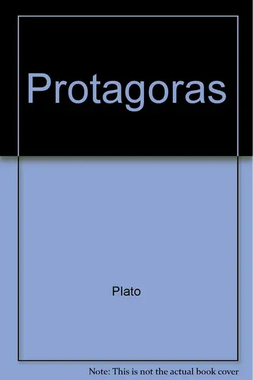 Cover of Protagoras