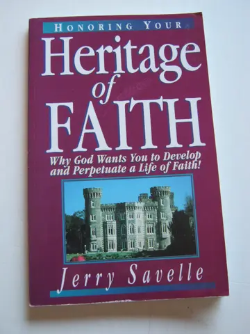 Cover of Honoring Your Heritage of Faith
