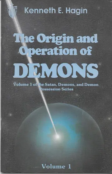 Cover of Origin and Operation of Demons