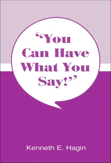 Cover of You Can Have What You Say!