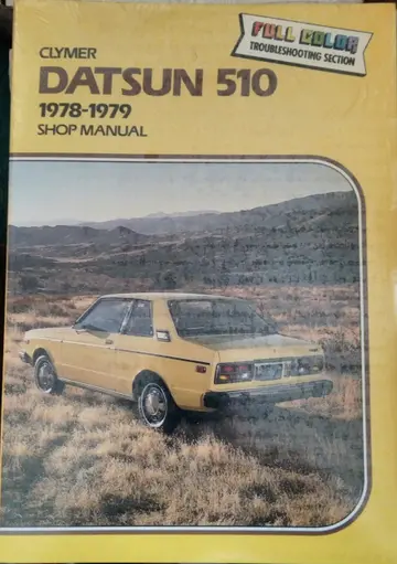 Cover of Datsun Five-Ten, 1978-1979 Shop Manual