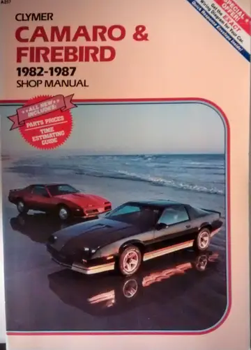 Cover of Camaro & Firebird 1982-1988 Shop Manual