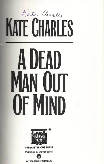 Cover of A Dead Man Out of Mind