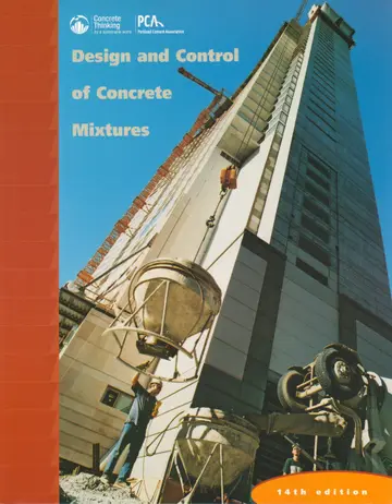 Cover of Design and Control of Concrete Mixtures (Engineering Bulletin (Skokie, Ill.).)