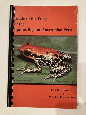 Cover of Guide to the Frogs of the Iquitos Region, Amazonian Peru