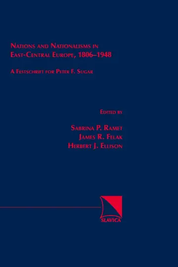 Cover of Nations and Nationalisms in East-Central Europe, 1806-1948