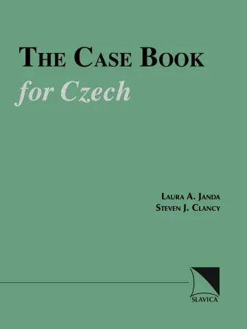 Cover of The Case Book for Czech