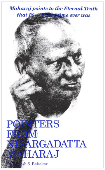 Cover of Pointers from Nisargadatta Maharaj