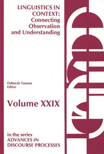 Cover of Linguistics in Context--Connecting Observation and Understanding