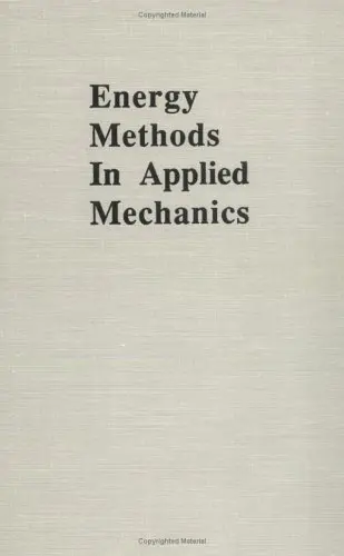 Cover of Energy Methods in Applied Mechanics
