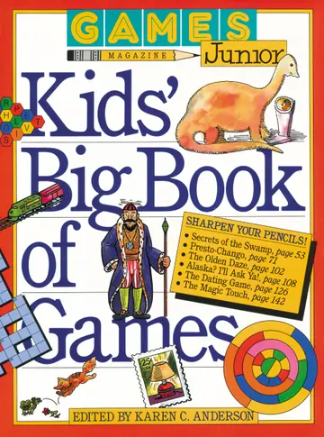Cover of Games Magazine Junior Kids' Big Book of Games