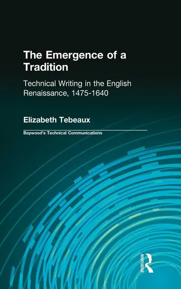 Cover of The Emergence of a Tradition