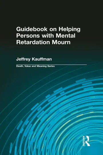 Cover of Guidebook on Helping Persons with Mental Retardation Mourn
