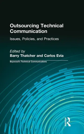 Cover of Outsourcing Technical Communication