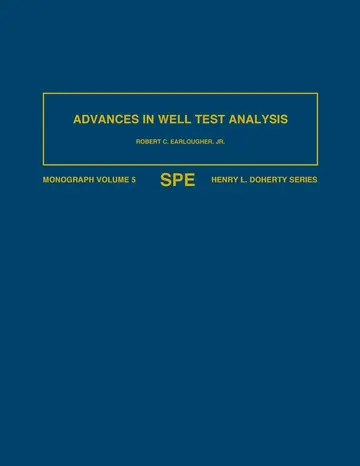 Cover of Advances in Well Test Analysis