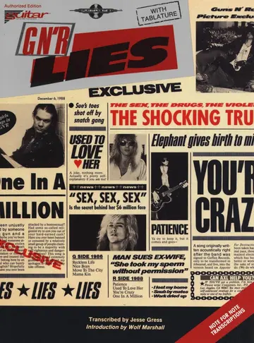 Cover of Guns N' Roses - Gn'R Lies