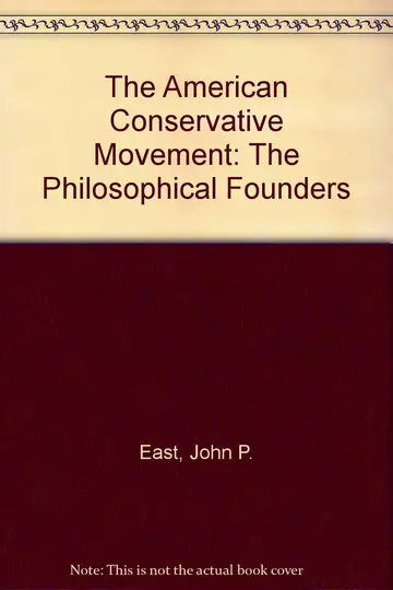 Cover of The American Conservative Movement