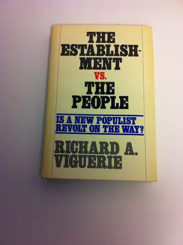 Cover of The Establishment Vs. the People