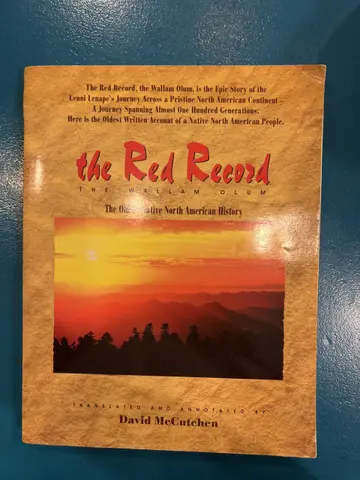 Cover of The Red Record