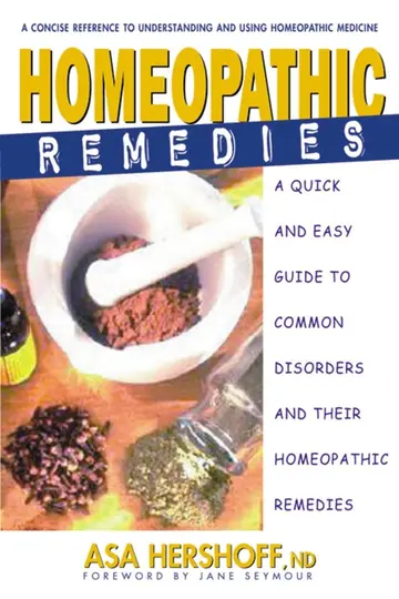 Cover of Homeopathic Remedies