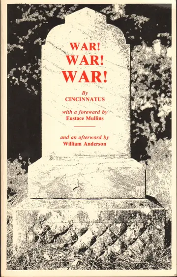 Cover of War! War! War!