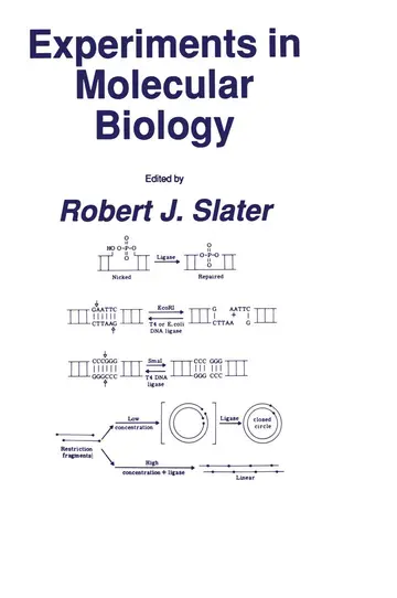 Cover of Experiments in Molecular Biology