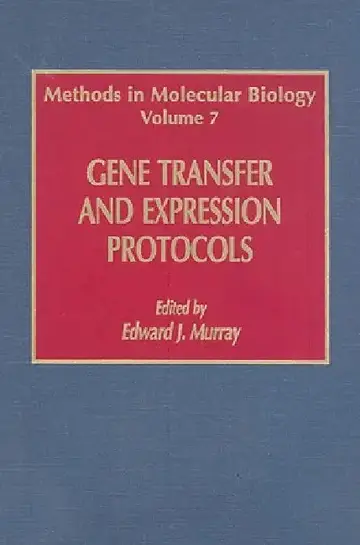 Cover of Gene Transfer and Expression Protocols