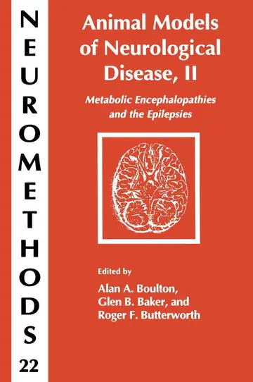 Cover of Animal Models of Neurological Disease, II