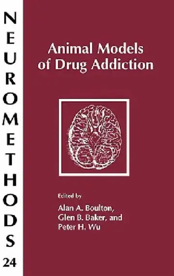 Cover of Animal Models of Drug Addiction