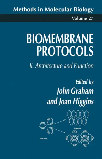 Cover of Biomembrane Protocols