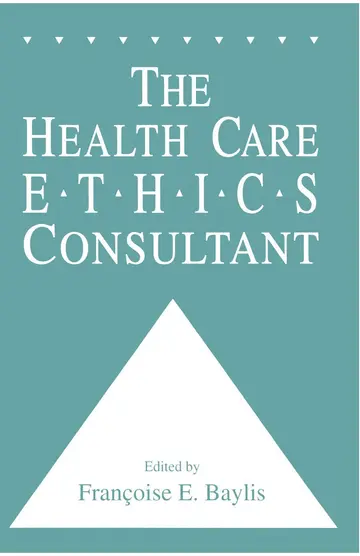 Cover of The Health Care Ethics Consultant