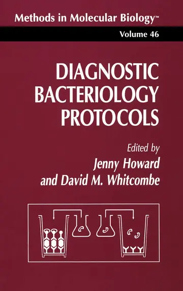 Cover of Diagnostic Bacteriology Protocols