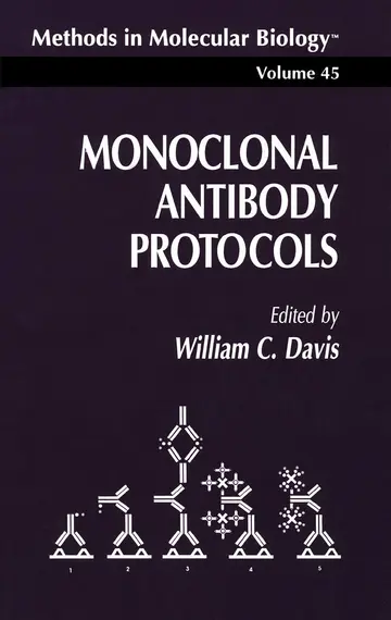 Cover of Monoclonal Antibody Protocols