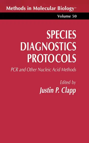 Cover of Species Diagnostics Protocols