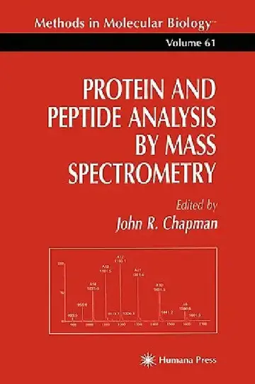 Cover of Protein and Peptide Analysis by Mass Spectrometry