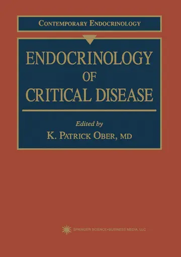 Cover of Endocrinology of Critical Disease