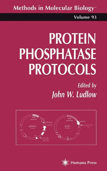 Cover of Protein Phosphatase Protocols