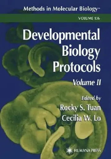 Cover of Developmental Biology Protocols