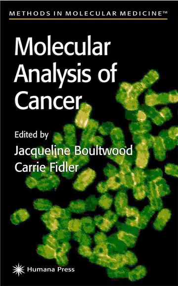 Cover of Molecular Analysis of Cancer