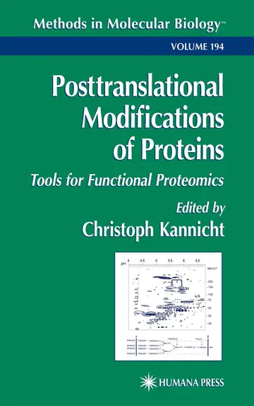 Cover of Posttranslational Modification of Proteins