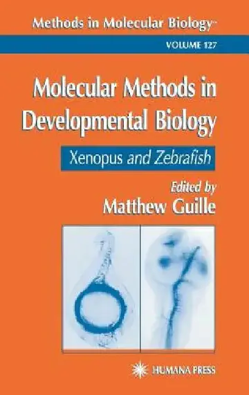 Cover of Molecular Methods in Developmental Biology