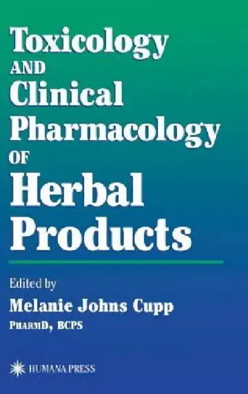 Cover of Toxicology and Clinical Pharmacology of Herbal Products